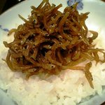 うどん棒 - じゃこごはん