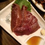 新鮮!!美味なレバ刺し♪