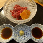 むろまち 加地 - 馬刺し