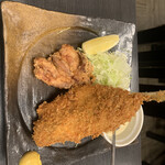 和楽 - アジフライはサクサク、なかはジューシーで味わい深いです