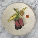 Un Moment Pour Soi - 国産黒毛和牛A5ランクランプステーキと京野菜