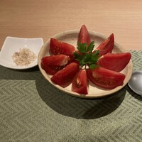 京洋食 まつもと - 冷やしトマト　450円