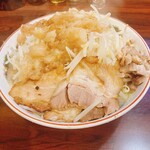 らーめん 加藤商店 - ラーメン並850円（野菜増し、油増し）