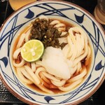 丸亀製麺 - 青唐おろしぶっかけうどん並