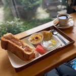 Kafe Yururi - モーニングパンメニュー