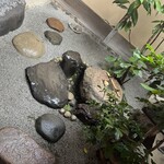 麓寿庵 - 羅生門の礎石