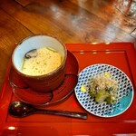 Aman Noshokutaku Utage - 茶碗蒸し。お通しだった気がしますが定かではありませんby pop_o