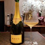 鮨 尚充 - これは5か6万のクリュッグ