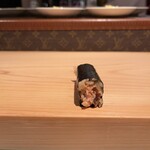 鮨 尚充 - あん肝の奈良漬巻き