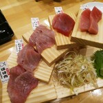 B/FISH - 鮪焼き肉　五種盛り（1,958円）