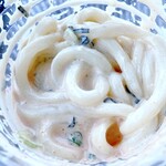 丸亀製麺 - 明太ポテサラクリームうどん