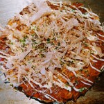 Okonomiyaki Teppanyaki Doya - 令和5年7月 ランチタイム
                        お好み焼き定食 800円
                        豚玉、ご飯、みそ汁、漬けもの