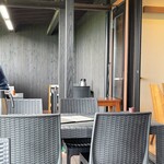 地粉や - テラス席