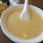 梅蘭 - 久々に｢ホンモノ｣のコーンスープを頂いた