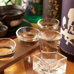 We offer sake that goes perfectly with hot pot, soba, and other special dishes.