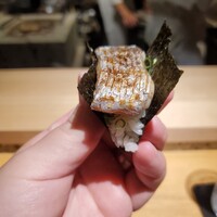 恵比寿 鮨 藤 - 太刀魚の炭火焼き～手巻き