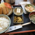 味楽 - いわしフライ定食