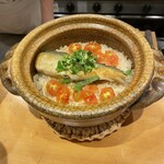 みつ林 - 鮎とトマトの炊き込みご飯