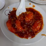 萬里 - 海老チリ(小皿メニュー)