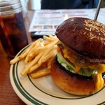 Ace Burger Cafe - ベーコンチーズバーガー