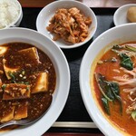 台湾美食 裕福 - 坦々麺+麻婆豆腐(¥880)