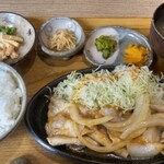 稲の花 - 生姜焼き定食