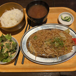 橙屋 - 焼きそば定食