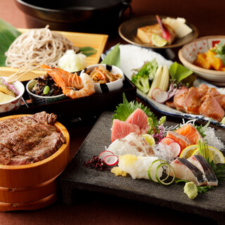 A variety of recommended dishes, including our original ≪3 types of obanzai≫