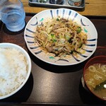 白樺 - ホルモン焼定食　旨い！けど高い。