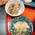 Kiyokuni - 小鉢、漬物