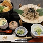 Suwa ya - 天ぷら丼と蕎麦（ざる蕎麦）