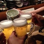 しゃにむに - 1人増えて乾杯☆