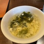 台湾料理 味源 - セットのスープ