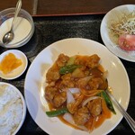 台湾料理 味源 - 酢豚ランチ754円