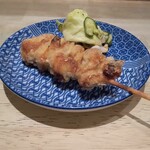 松脆松軟的鰻魚串天婦羅 (1串)
