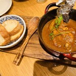 焼鳥酒場 本田商店 - デミはめちゃ粉っぽい。。