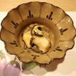 うを徳 - 京都 賀茂なす + 青森 鮑 + うるか