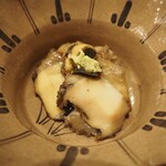 うを徳 - 京都 賀茂なす + 青森 鮑 + うるか