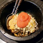 Karubi Bokujou - 石焼き明太チーズビビンバ