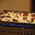 うを徳 - 明石 蛸の柔らか煮のたこ焼き