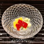 蓬左茶寮 - 夏野菜のコンソメジュレ寄せ