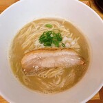鶏と魚 - 煮干白湯