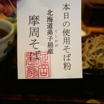 手打ち蕎麦屋 中山邸 晨翁蕎麦 - 