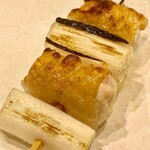 Yakitori Taniguchi - このねぎまが殊更に美味かった！　こんなに美味いねぎまは滅多に食べられないと思います