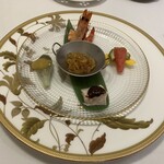 中国料理 礼華 四君子草 - 5種前菜盛り合わせ
