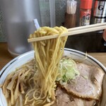 札幌ラーメン 原ゝ - 麺はこんな感じ