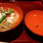 銀座 しのはら - キジハタとにゅう麺ジュンサイ