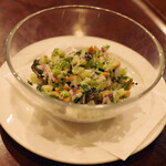 ガネーシュ - キュウリとココナッツのサラダ(400円)