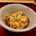 銀座 きた川 - 十割冷やかけ蕎麦