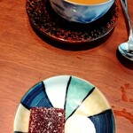 Libertemps - ほうじ茶にも合います♡お茶菓子♪ギモーブとフランボワーズのパートドフリュイ♡